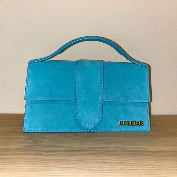 Jacquemus Handbags - Jacquemus Le Grand Bambino Suede Crossbody Bag